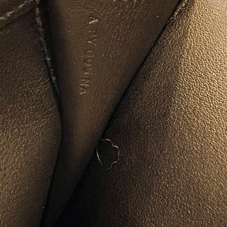 HERMES Jige 29 Black Swift Leather Clutch Bag