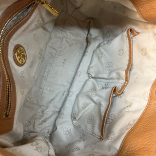 TORY BURCH Amanda Tan Leather Tote Bag