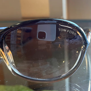 TOM FORD Jennifer TF8 38F Brown Acetate Round Sunglasses