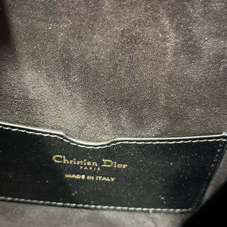 DIOR Bobby Frame Black Calfskin Leather Shoulder Bag
