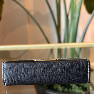 BURBERRY Vintage French Kisslock Wallet