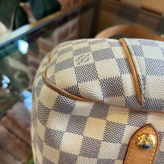 LOUIS VUITTON Galleria PM Damier Azur