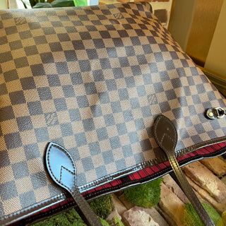 LOUIS VUITTON Neverfull GM Damier Ebene Canvas Tote Bag