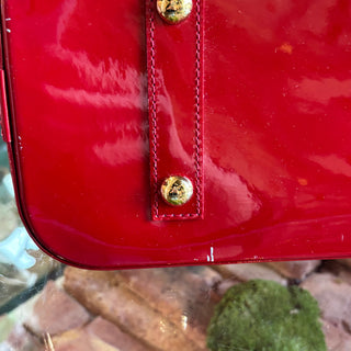 LOUIS VUITTON Vernis Alma GM