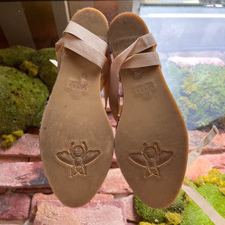 GUCCI GG Fabric Espadrille Wedges SZ 40 (US 10)