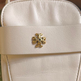 TORY BURCH Off White Loafers SZ 8