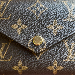 LOUIS VUITTON Compact Victonne Coated Canvas Monogram Wallet