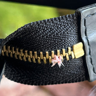 LOUIS VUITTON Pochette Black Epi Leather