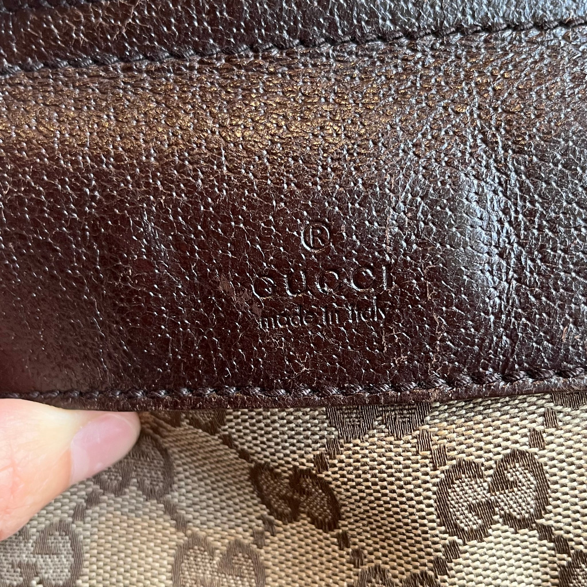 Gucci GG Canvas Buckle Belt Bag - Brown Waist Bags, Handbags - GUC1346723