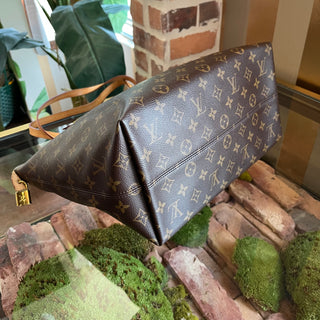 LOUIS VUITTON Iena MM Brown Monogram Canvas Tote
