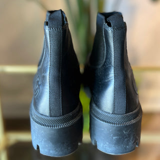 GUCCI GG Canvas Canvas Chelsea Boots SZ 37