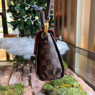 LOUIS VUITTON Croisette Damier Ebene Top Handle Bag