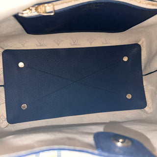 LOUIS VUITTON Blue Monogram Carmel Shoulder Bag