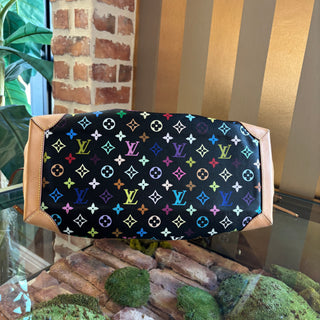 LOUIS VUITTON Ursula Black Multicolor Shoulder Bag