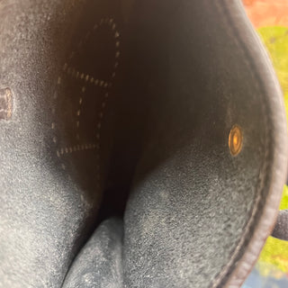 HERMES Evelyne TPM Black Togo Shoulder Bag
