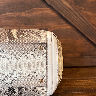 GUCCI Running Large Python GG Tote