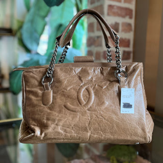 CHANEL Perfect Day Large Brown Calfskin Leather Tote Bag