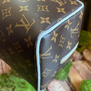 LOUIS VUITTON x NBA Hero Monogram Canvas Cloakroom Dopp Kit Toiletry Bag