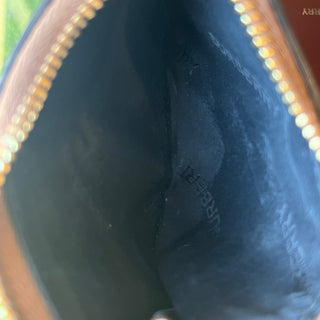 BURBERRY Compact Small Beige Check Canvas Wallet