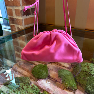 BOTTEGA VENETA The Mini Pouch Pink Crossbody