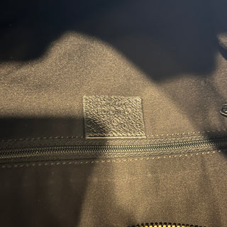 GUCCI Abbey D-Ring Black GG Canvas Tote