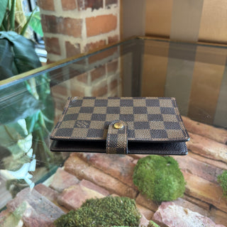 LOUIS VUITTON Damier Ebene Agenda