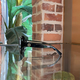 GUCCI GG0080SK 001 Black Oversized Acetate Sunglasses