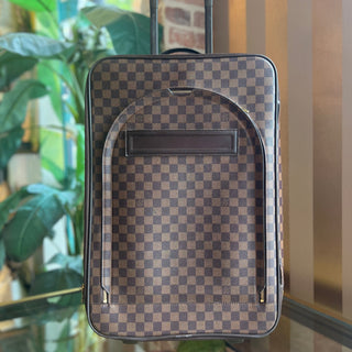 LOUIS VUITTON Pegase 55 Damier Ebene Coated Canvas Rolling Luggage TS3851