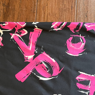 LOUIS VUITTON Stephen Sprouse Pink Tassel Scarf