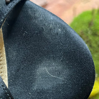 PRADA Black Satin Heels SZ 38.5 (US 8.5)