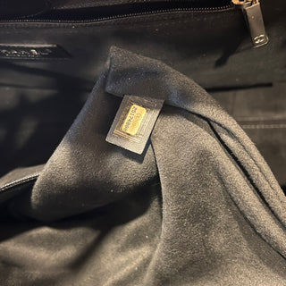 CHANEL Deauville Large Studded Caviar Leather Tote Bag