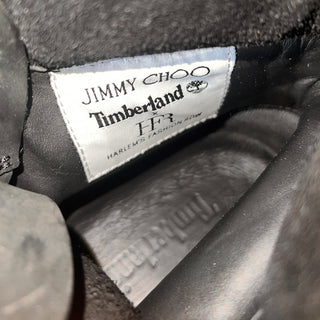 JIMMY CHOO x TIMBERLAND Crystal Utility Boots SZ 7