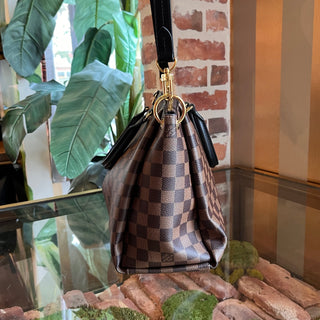 LOUIS VUITTON Odeon Tote MM Damier Ebene Canvas Tote