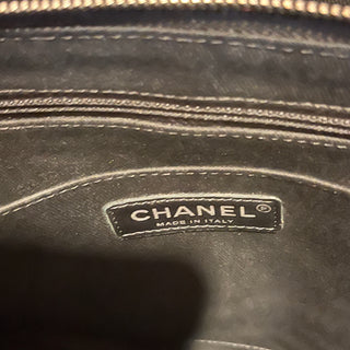 CHANEL Urban Shopping Small Black Grained Vegetal Calfskin Tote