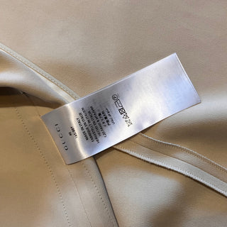 GUCCI Cream Web Stripe Viscose Knee-Length Dress SZ40(4US/S)