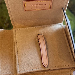 LOUIS VUITTON Mini Folding Jewelry Case Monogram