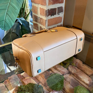 LOEWE Amazona 28 Beige Nappa Calfskin Satchel