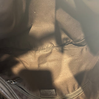 GUCCI Brown GG Monogram Canvas Hobo Bag