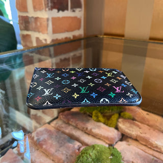 LOUIS VUITTON Murakami Black Cles NM Key Pochette