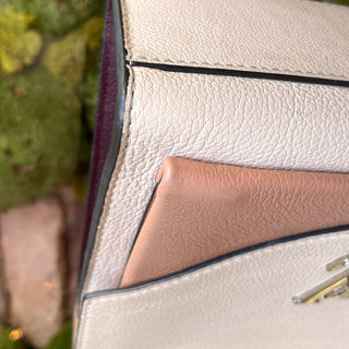 LOUIS VUITTON MyLockMe Chain BB Bicolor Leather Crossbody bag