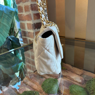 CHANEL Light Beige Medium 19