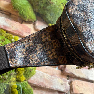 LOUIS VUITTON Geronimos Damier Ebene Canvas Crossbody