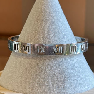 TIFFANY&CO Sterling Silver Atlas Cutout Cuff