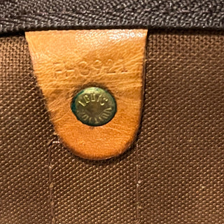 LOUIS VUITTON Keepall Bandouliere 55 Monogram Brown Canvas Duffel