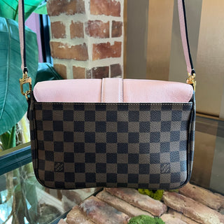 LOUIS VUITTON Clapton Damier Ebene Shoulder Bag