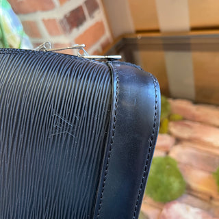 LOUIS VUITTON Alma BB Black Epi Leather Top Handle