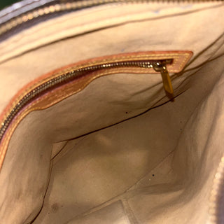 LOUIS VUITTON Looping GM Brown Monogram Canvas Vintage Shoulder Bag