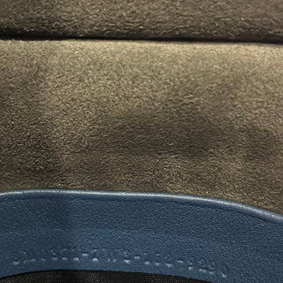 FENDI Micro Double Baguette Black Blue Floweland Crossbody Bag