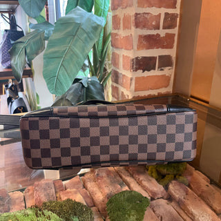 LOUIS VUITTON Odeon MM Damier Ebene Canvas Crossbody