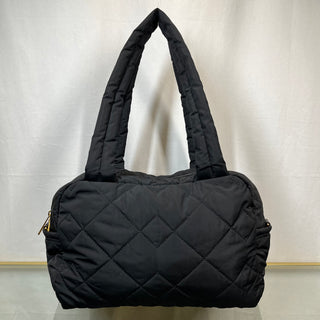 MARC JACOBS Puffer Quilted  Black Tote